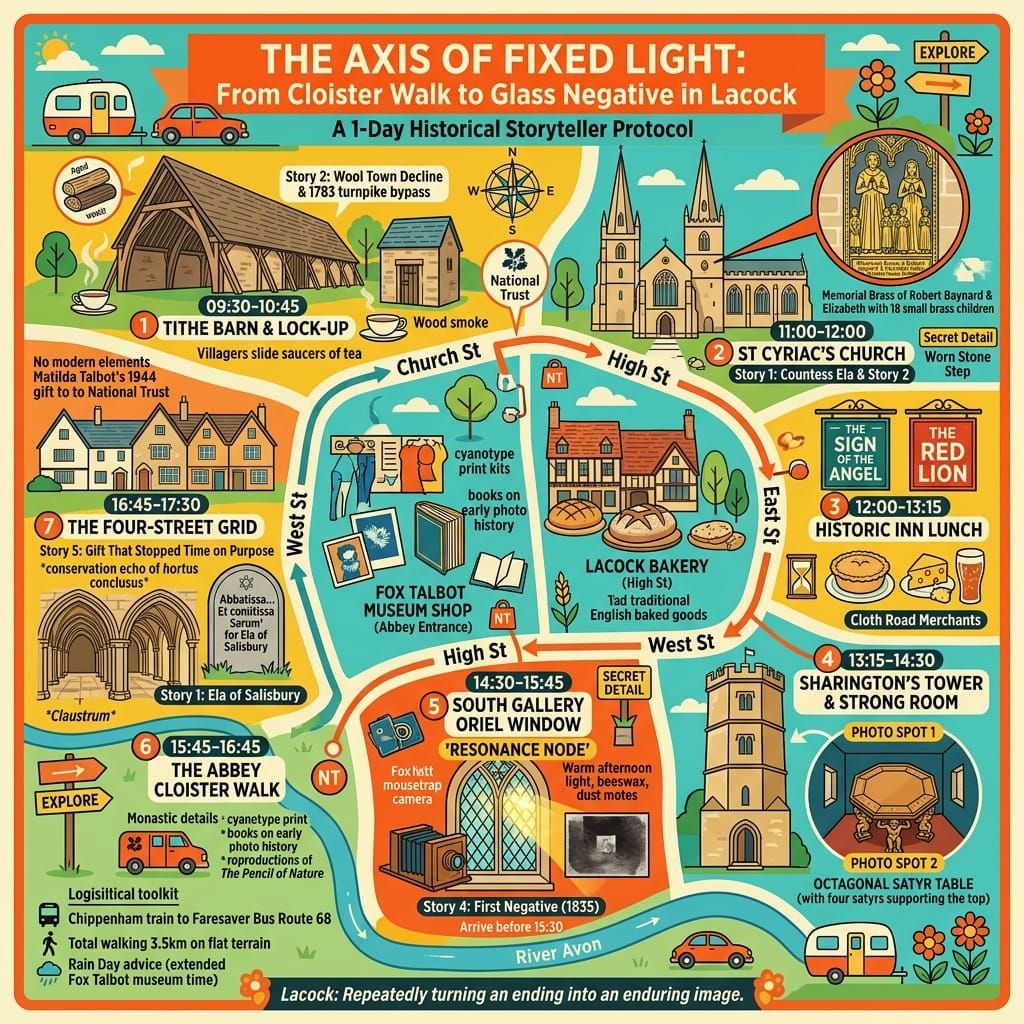 The LACOCK _Historical Storyteller_ Protocol — 1-Day Itinerary