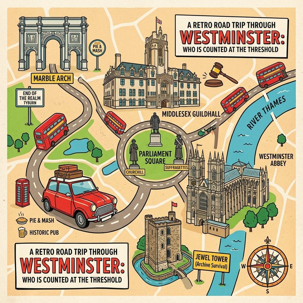 Westminster's Five Thresholds: A Lost River, a Sanctuary, a Gallows, a Burned Ledger and a Cupboard