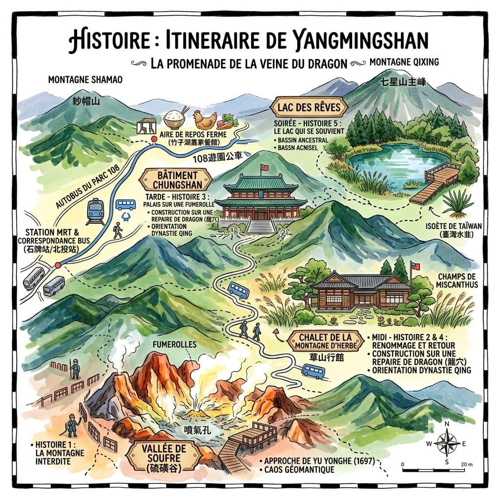 La Promenade de la Veine du Dragon _ Une journée pour suivre le souffle de Yangmingshan