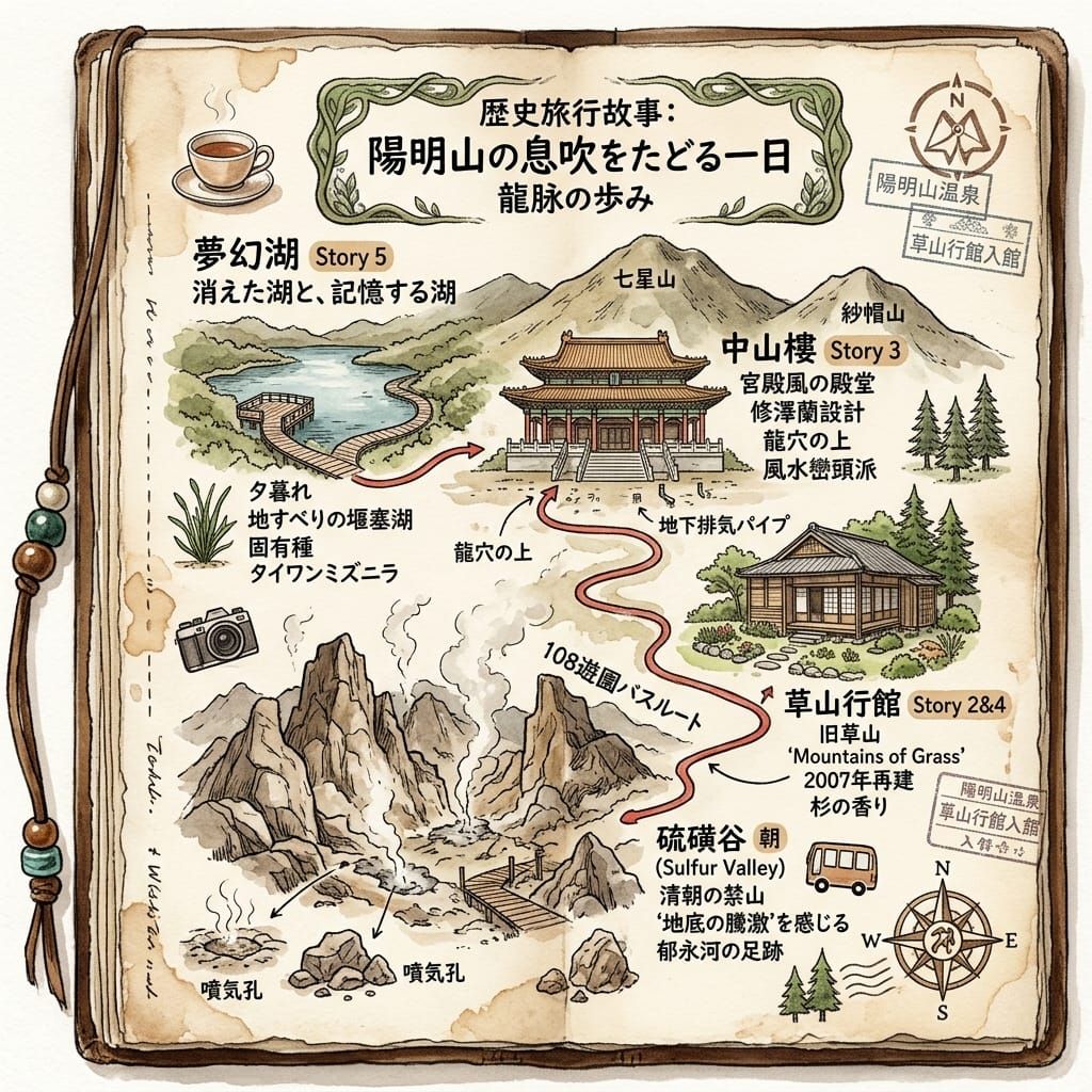 龍脈の歩み：陽明山の息吹をたどる一日