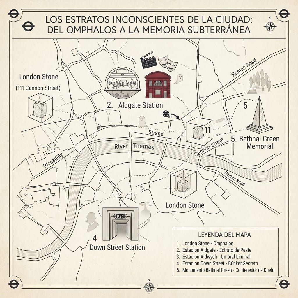 Los Estratos Inconscientes de la Ciudad_ Del Omphalos a la Memoria Subterránea