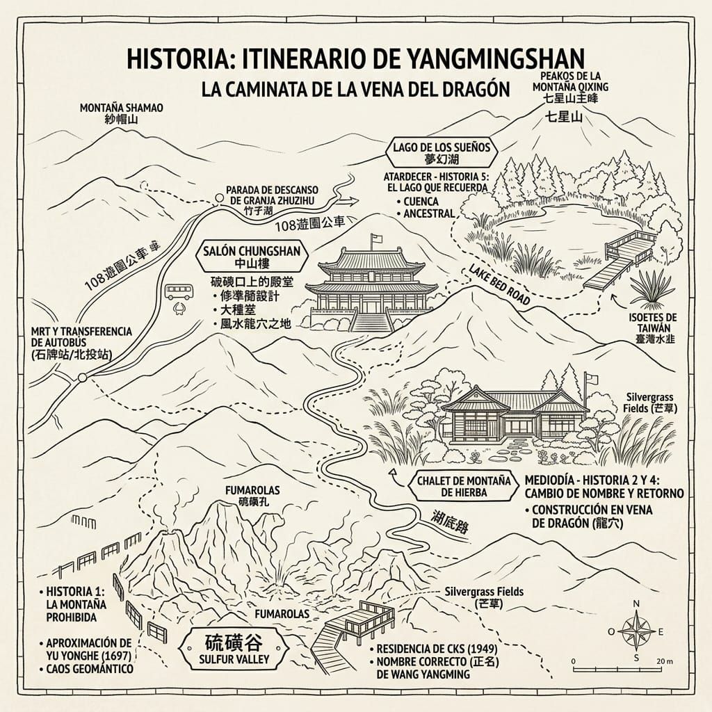 La Caminata de la Vena del Dragón_ Un día siguiendo el aliento de Yangmingshan