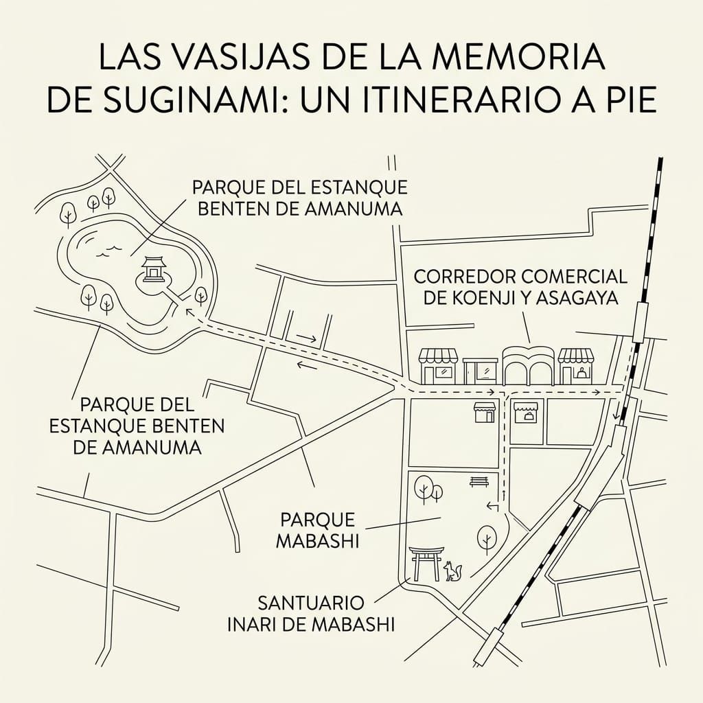 Las Vasijas de la Memoria de Suginami_ Un Itinerario a Pie