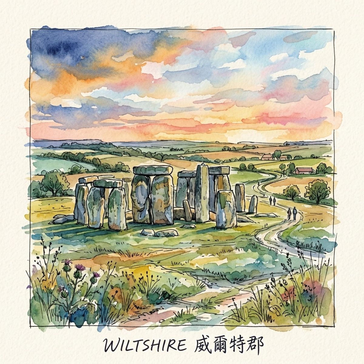 Wiltshire 威爾特郡