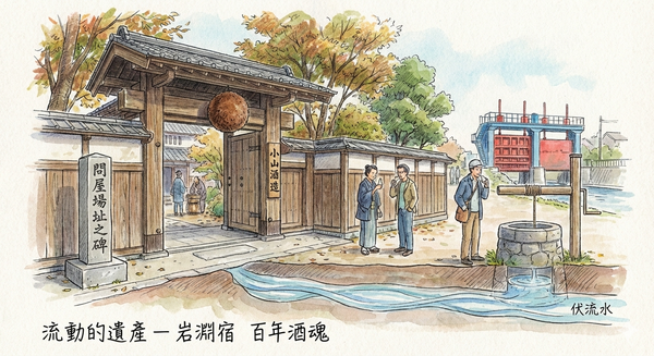 消えた宿場町と「液態の遺産」