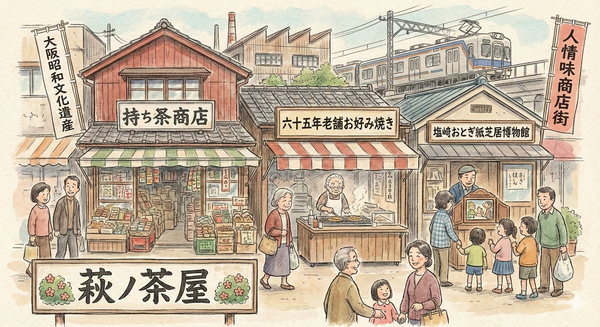 (JPN) 大阪の隠された心臓部、浪速区を歩く：歴史が息づく5つの物語