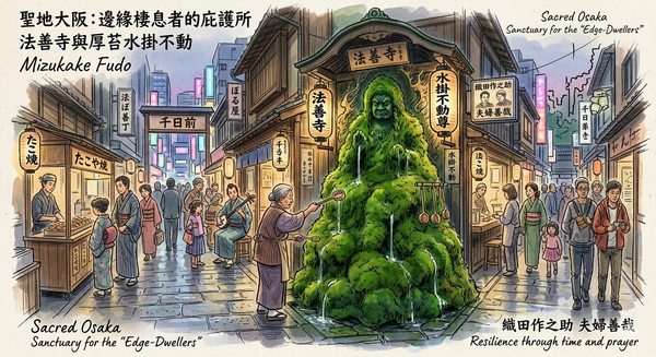 Hozenji y la resiliencia de los márgenes urbanos