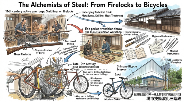 The Alchemists of Steel: From Firelocks to Bicycles