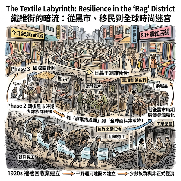 The Textile Labyrinth: Resilience in the "Rag" District