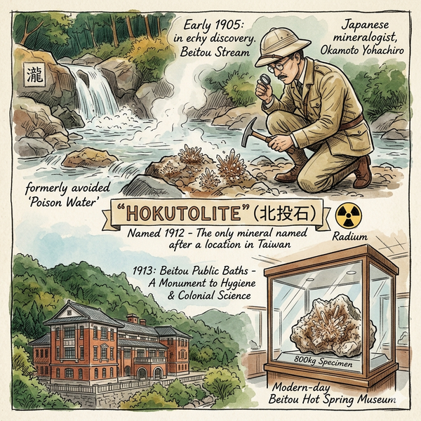 Del Veneno al Radio: El descubrimiento de la Hokutolita y el nacimiento del colonialismo científico