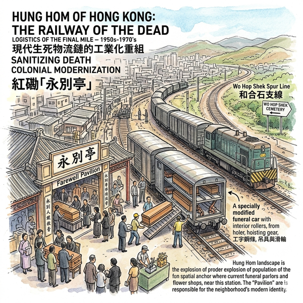 紅磡「永別亭」——現代生死物流鏈的工業化重組