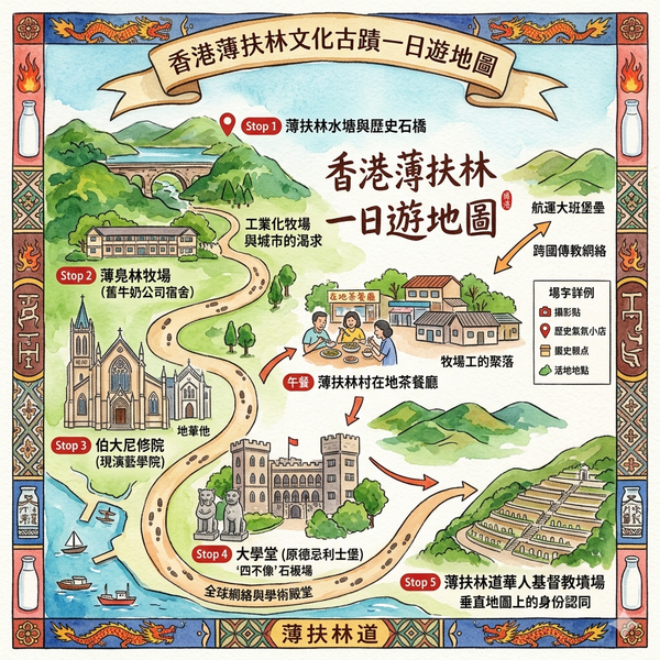 香港薄扶林一日遊行程