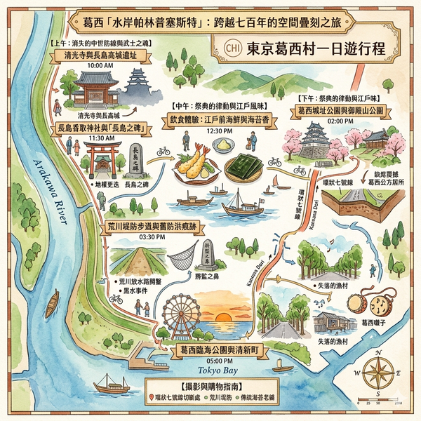 東京葛西村一日遊行程