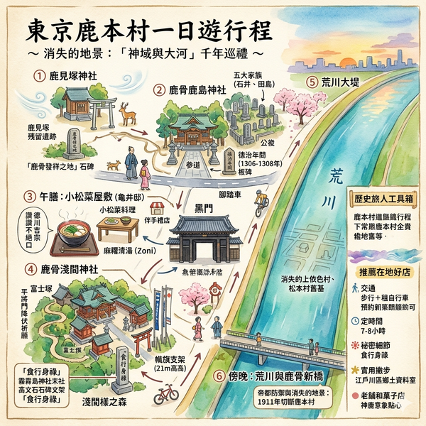  東京鹿本村一日遊行程