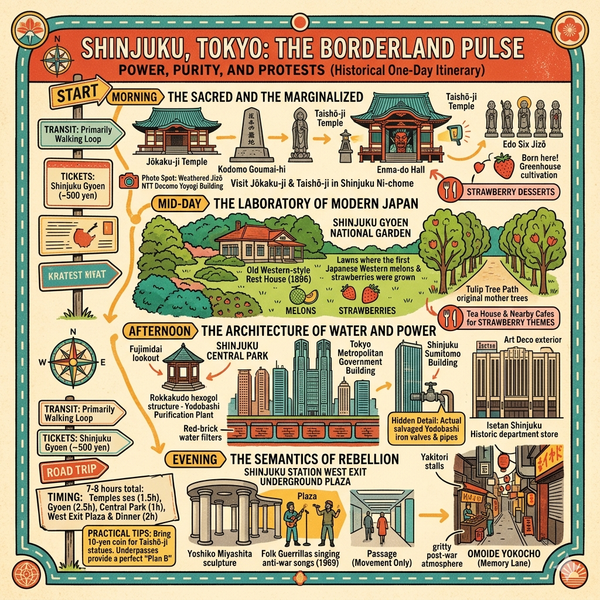 A one-day sightseeing itinerary in Okuto-machi, Tokyo