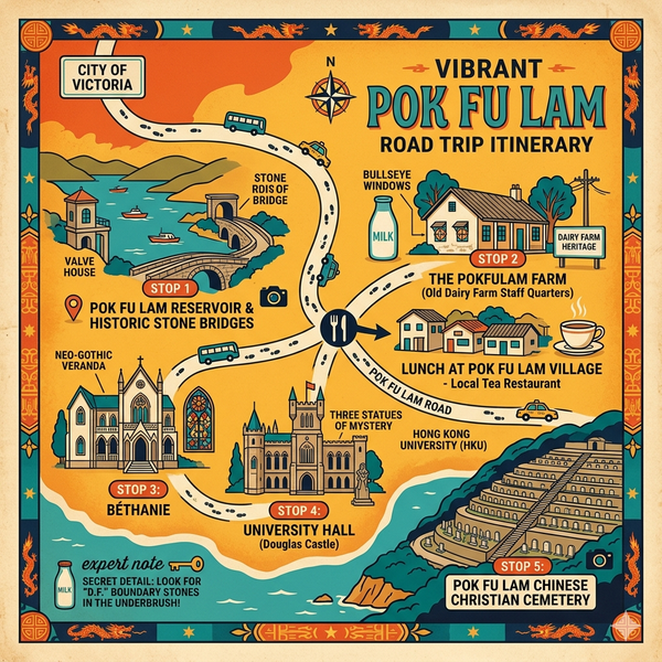 Hong Kong Pok Fu Lam Day Trip Itinerary