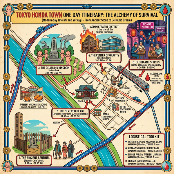 Tokyo Honda Town One Day Itinerary