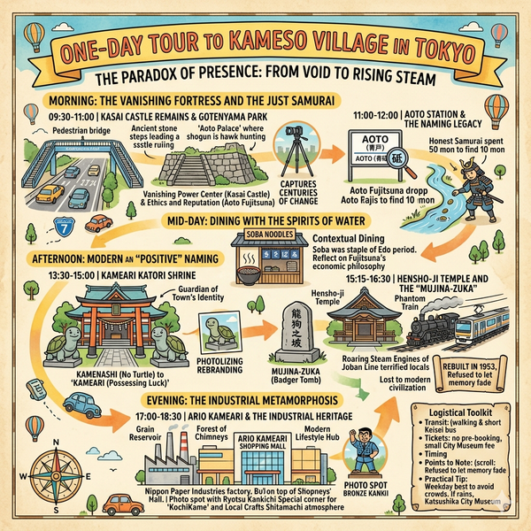 One-day tour to Kameso Village in Tokyo