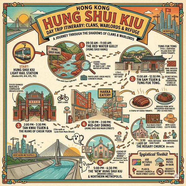 Hong Kong Hung Shui Kiu Day Trip Itinerary
