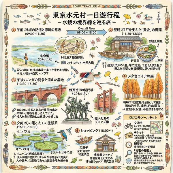 東京水元村一日遊行程