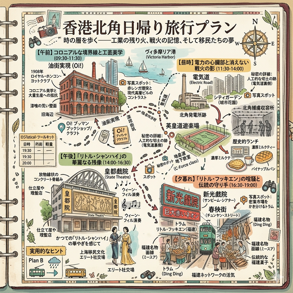 香港北角日帰り旅行プラン