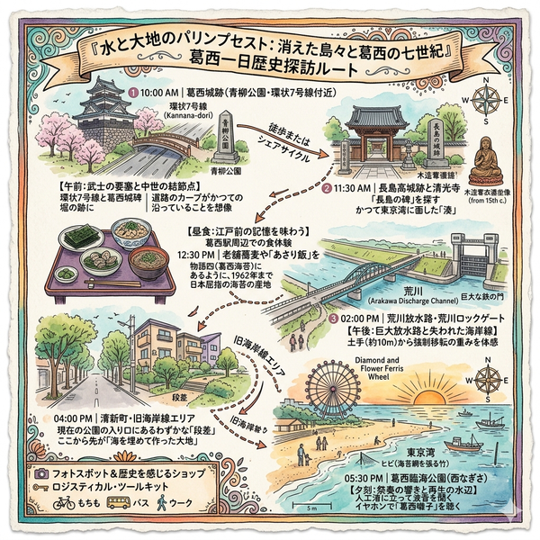 東京葛西村一日遊行程