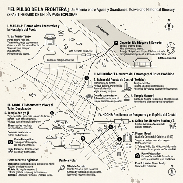 de un día para Koiwa-cho, Tokio