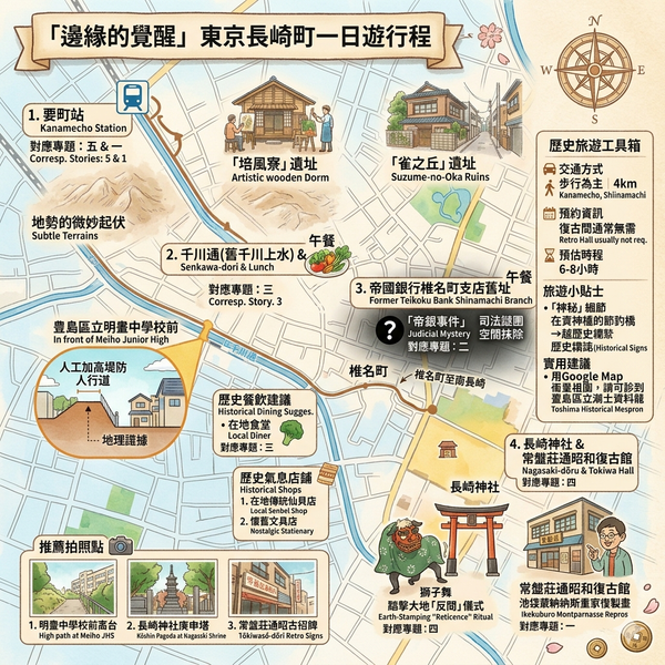 東京長崎町一日遊行程