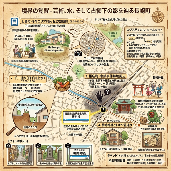 東京長崎町一日遊行程