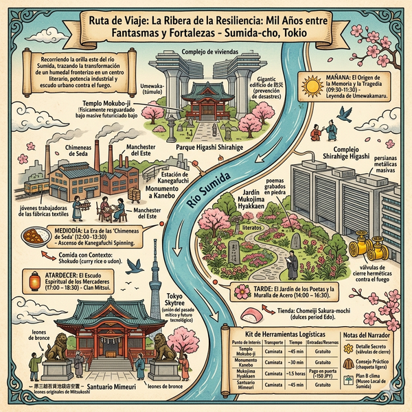 Itinerario de un día de Tokio Terajimacho