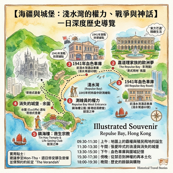香港淺水灣一日遊行程