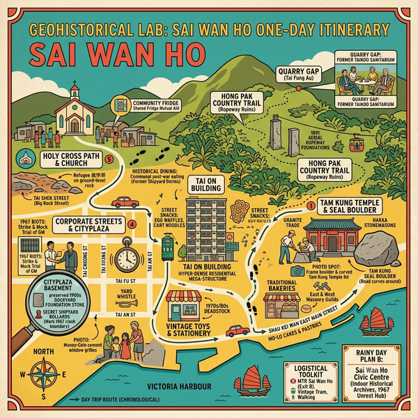 Hong Kong Sai Wan River Day Trip Itinerary