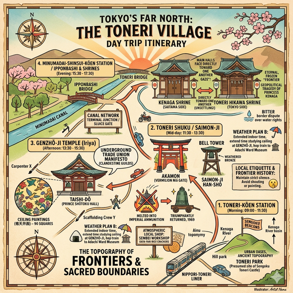 Tokyo Toneri Village Day Trip Itinerary