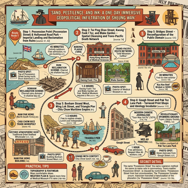 (ENG) Hong Kong Sheung Wan Historical Walk – 5 Hidden Stories of Colonial Clash and Grassroots Resilience