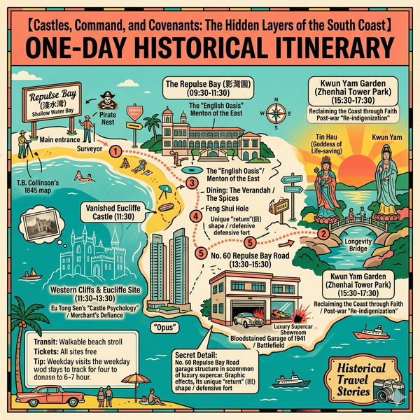 Hong Kong Repulse Bay one-day tour itinerary