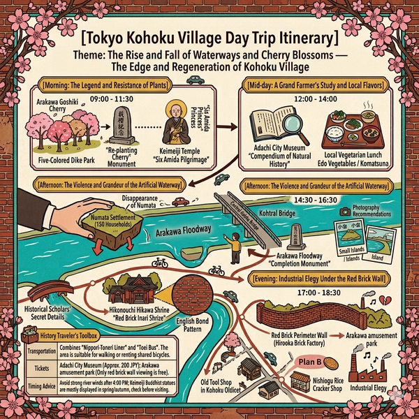 Tokyo Kohoku Village Day Trip Itinerary.