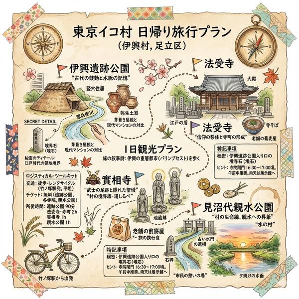 東京イコ村日帰り旅行プラン