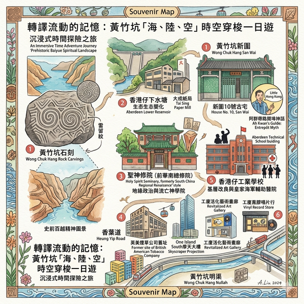 轉譯流動的記憶：黃竹坑「海、陸、空」時空穿梭一日遊