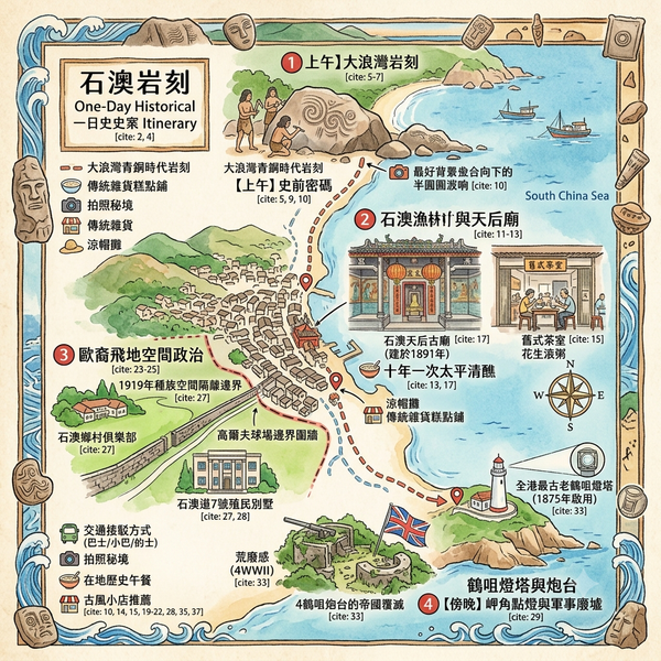 尋蹤山海：石澳半島三千年海洋與帝國的歷史層積