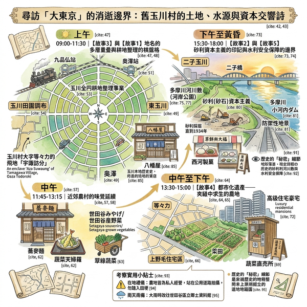 尋訪「大東京」的消逝邊界：舊玉川村的土地、水源與資本交響詩