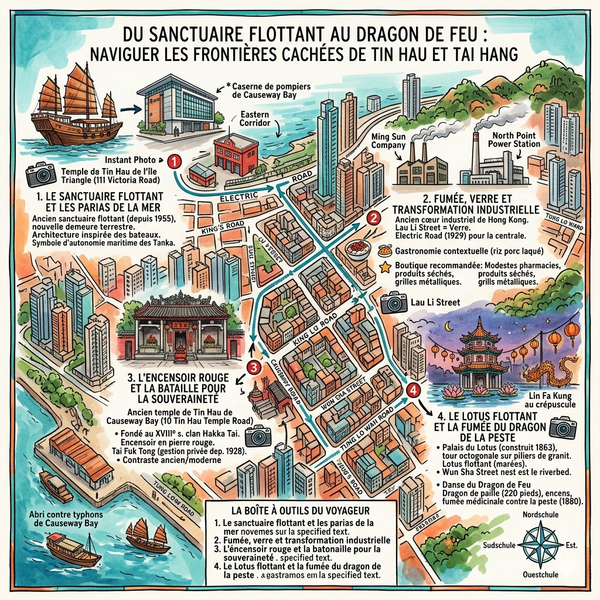 Du sanctuaire flottant au dragon de feu _ naviguer les frontières cachées de Tin Hau et Tai Hang