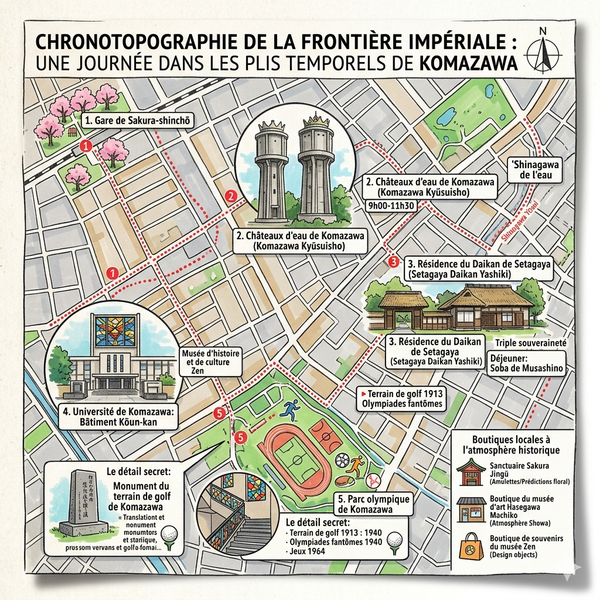 Chronotopographie de la frontière impériale _ Une journée dans les plis temporels de Komazawa