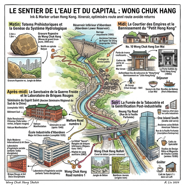 Le Sentier de l'Eau et du Capital _ Trois Millénaires de Géopolitique, de Foi et de Métamorphose à Wong Chuk Hang