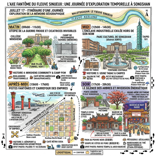 L'Axe Fantôme du Fleuve Sinueux _ Une Journée d'Exploration Temporelle à Songshan