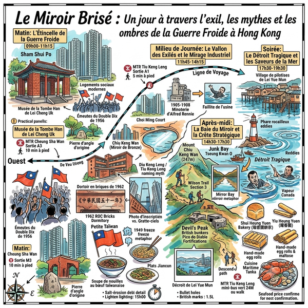 Le Miroir Brisé _ Un jour à travers l_exil, les mythes et les ombres de la Guerre Froide à Hong Kong