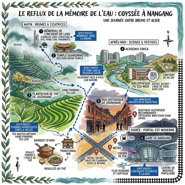 Le Reflux de la Mémoire de l'Eau _ Une Odyssée de la Brume à l'Acier à Nangang
