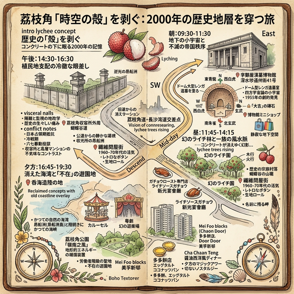 茘枝角「時空の殻」を剥ぐ：2000年の歴史地層を穿つ旅
