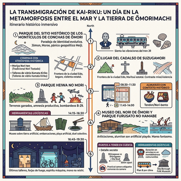 La transmigración de Kai-Riku_ Un día en la metamorfosis entre el mar y la tierra de Ōmorimachi