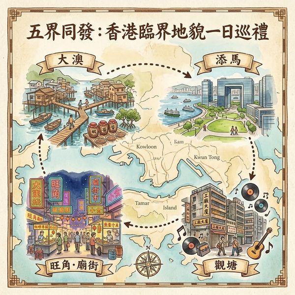 《五界同發：香港臨界地貌與歷史時空一日巡禮》