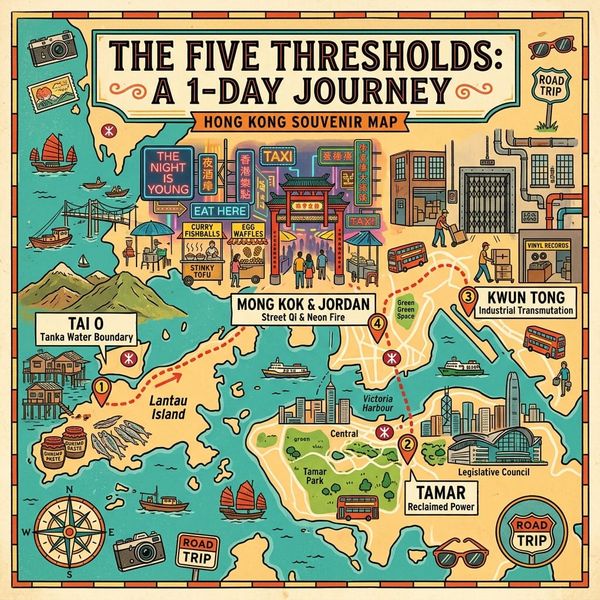 The Five Thresholds_ A 1-Day Journey Through Hong Kong’s Invisible Lines of Resistance and Memory